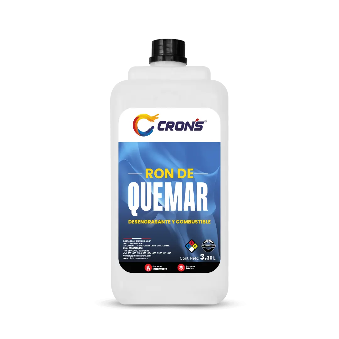 Pintura Ron de Quemar Crons - Pinturas Crons