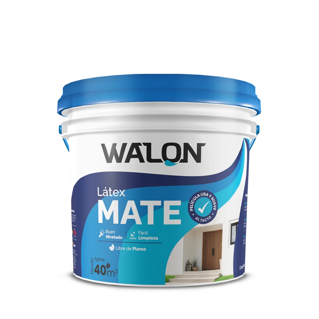 Pintura Látex Mate walon - Pinturas Crons