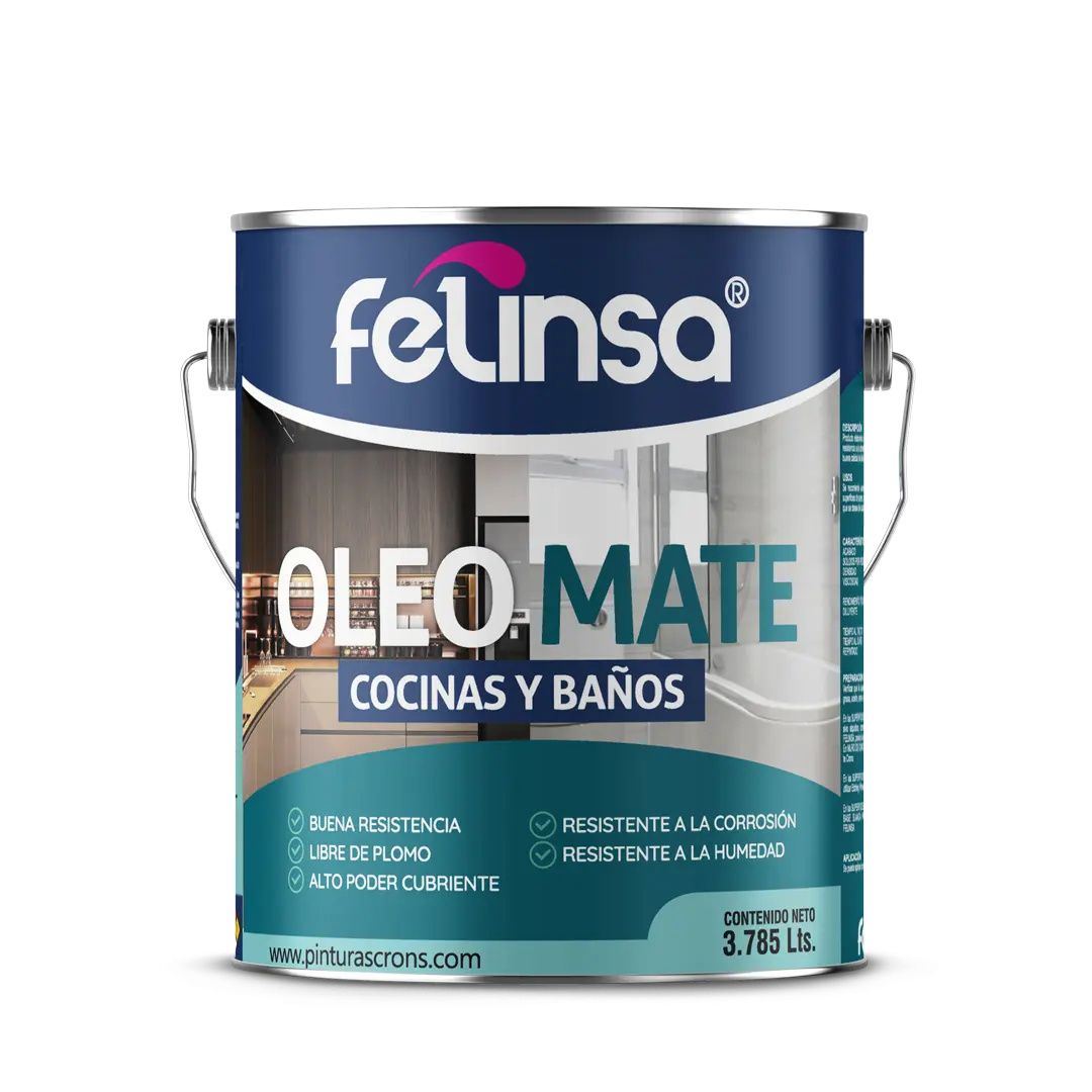 Pintura Oleo Mate Felinsa - Pinturas Crons